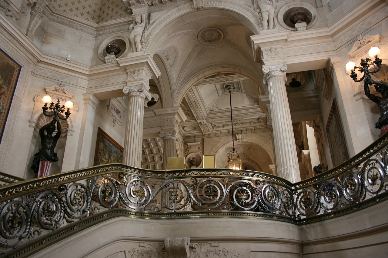 Château De Chantilly, Turėklai, Laiptinė, France, Nemokamos Nuotraukos,  Nemokama Licenzija