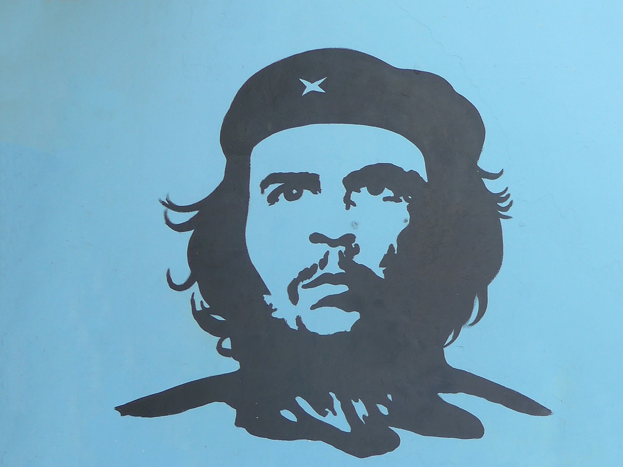 Grafiti, Che Guevara, Kuba, Portretas, Revoliucinis, Sukilėlių, Kubos Revoliucija, Havana, Kovotojas, Idolas