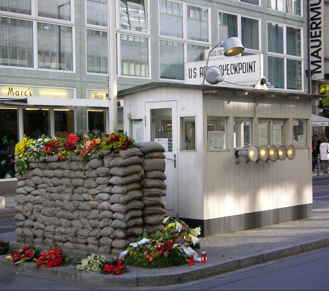 Checkpoint Charlie, Baraką, Berlyno Sienos Muziejus, Friedrichstraße, Berlynas, Nemokamos Nuotraukos,  Nemokama Licenzija