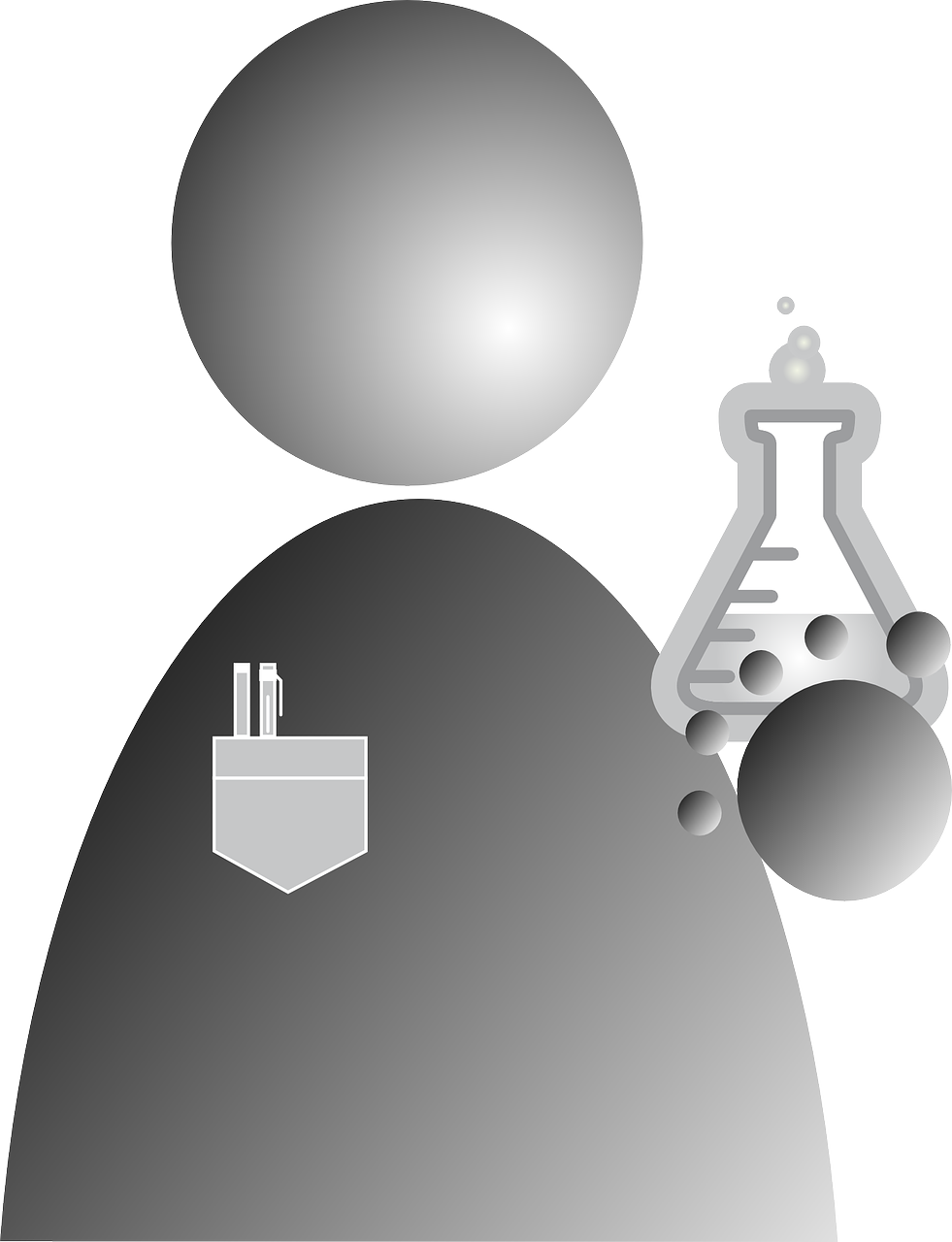 Chemikas, Mokslininkas, Vartotojas, Žmonės, Darbas, Darbas, Profesija, Avatar, Nemokama Vektorinė Grafika, Nemokamos Nuotraukos