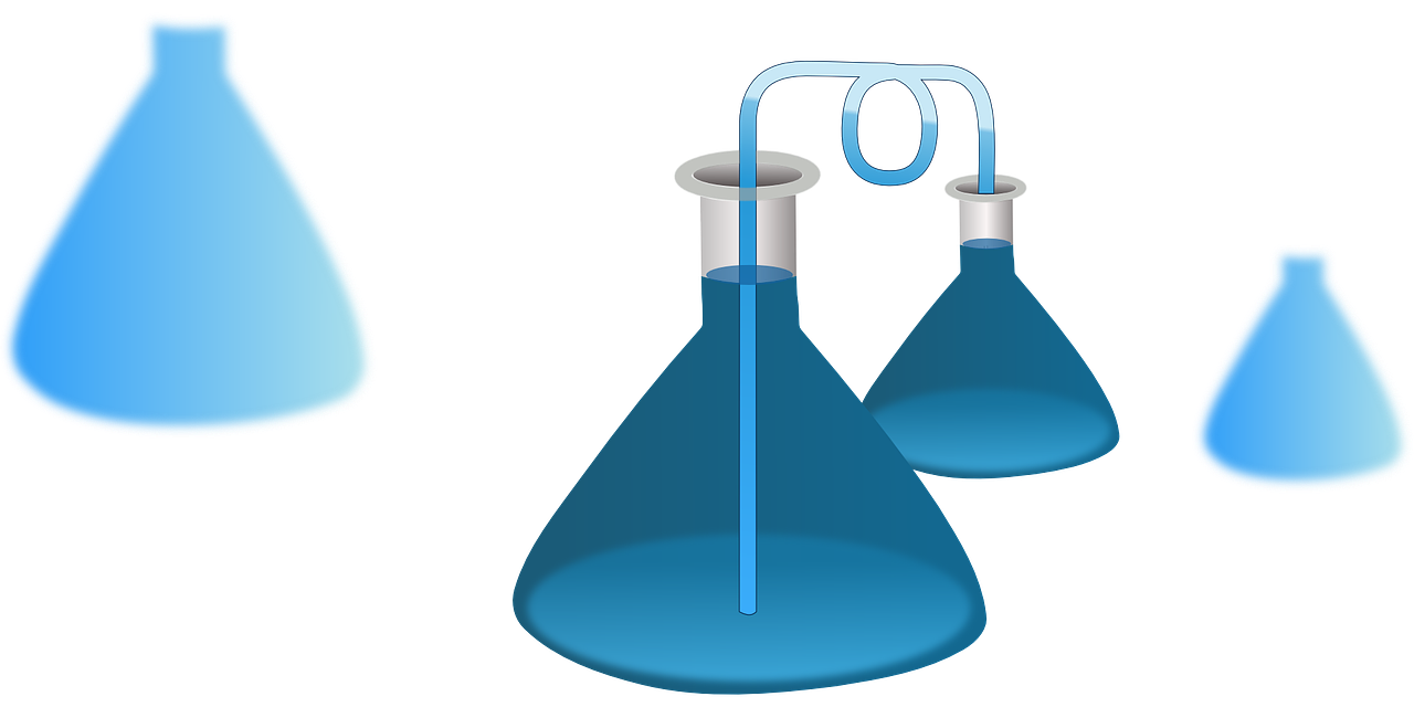 Chemija, Laboratorija, Eksperimentas, Mokslas, Kolba, Stiklas, Butelis, Įranga, Skystas, Tyrimai