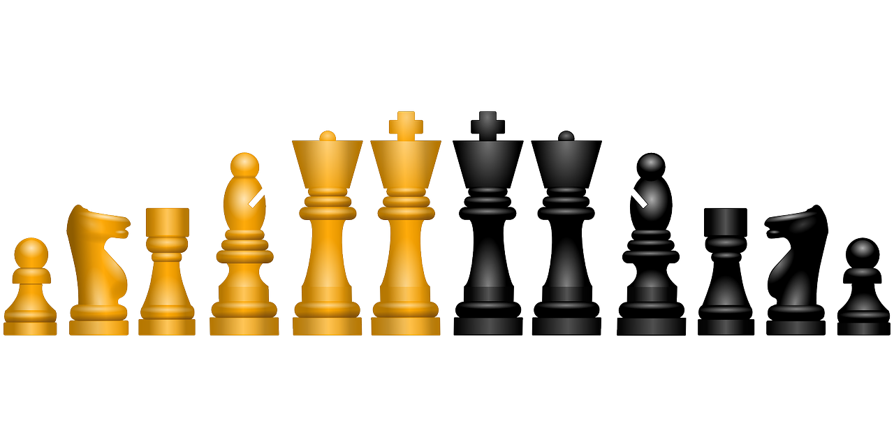 Šachmatai, Skaičiai, Žaidimas, Žaisti, Strategija, Šachmatų Žaidimas, Balta, Juoda, Strateginis Žaidimas, Nemokama Vektorinė Grafika