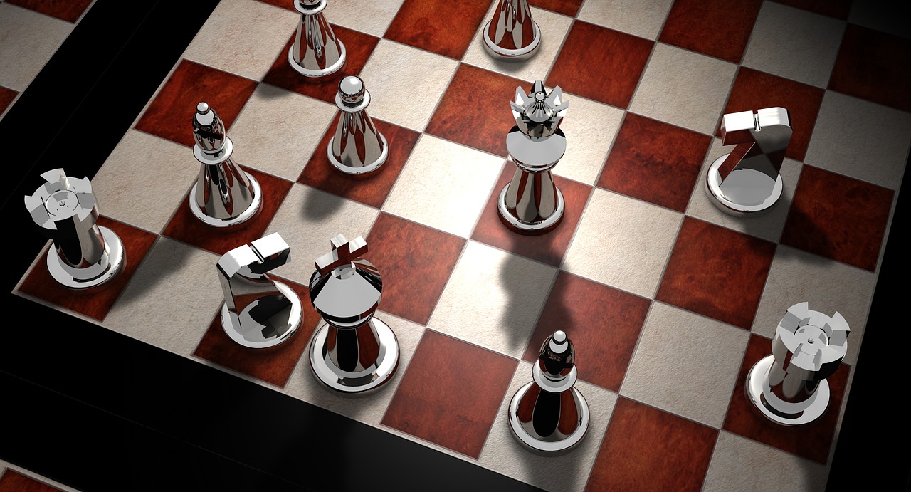 Šachmatai, Skaičiai, Šachmatų Figūros, Karalius, Lady, Strategija, Šachmatų Lenta, Žaisti, Arklys, 3D