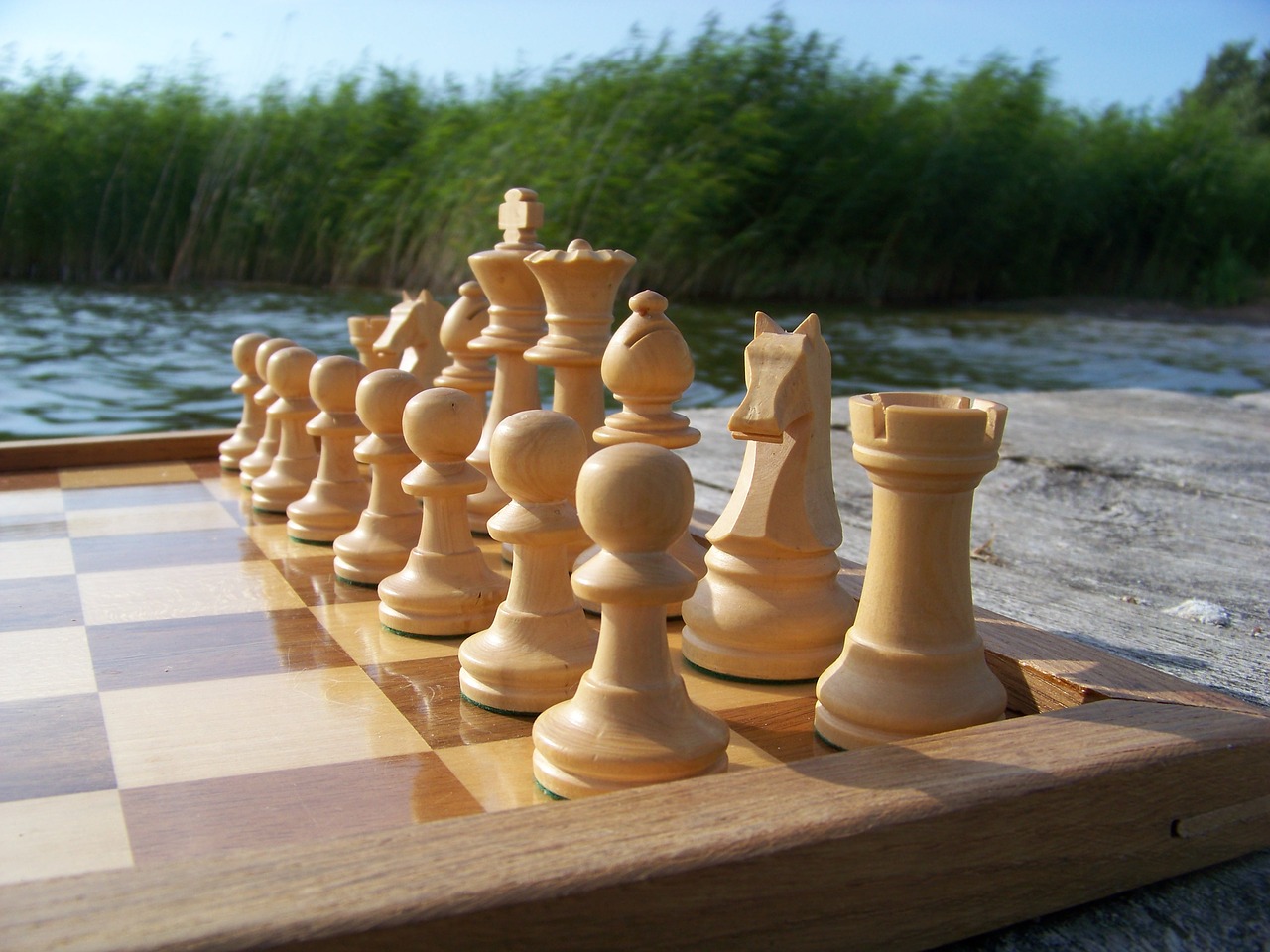 Šachmatai, Šachmatų Figūros, Pagrindinė Pozicija, Staunton, Nemokamos Nuotraukos,  Nemokama Licenzija