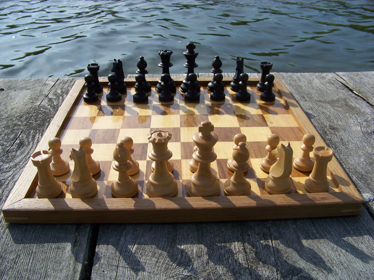 Šachmatai, Šachmatų Figūros, Pagrindinė Pozicija, Staunton, Nemokamos Nuotraukos,  Nemokama Licenzija