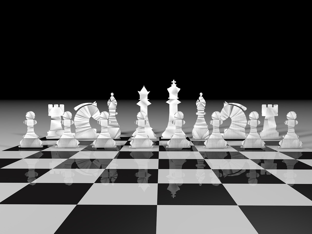 Šachmatai, Lenta, Nuotraukos, Balta, Pėstininkas, Dalys, 3D, Karalius, Baltieji Pėstininkai, Išvykimas