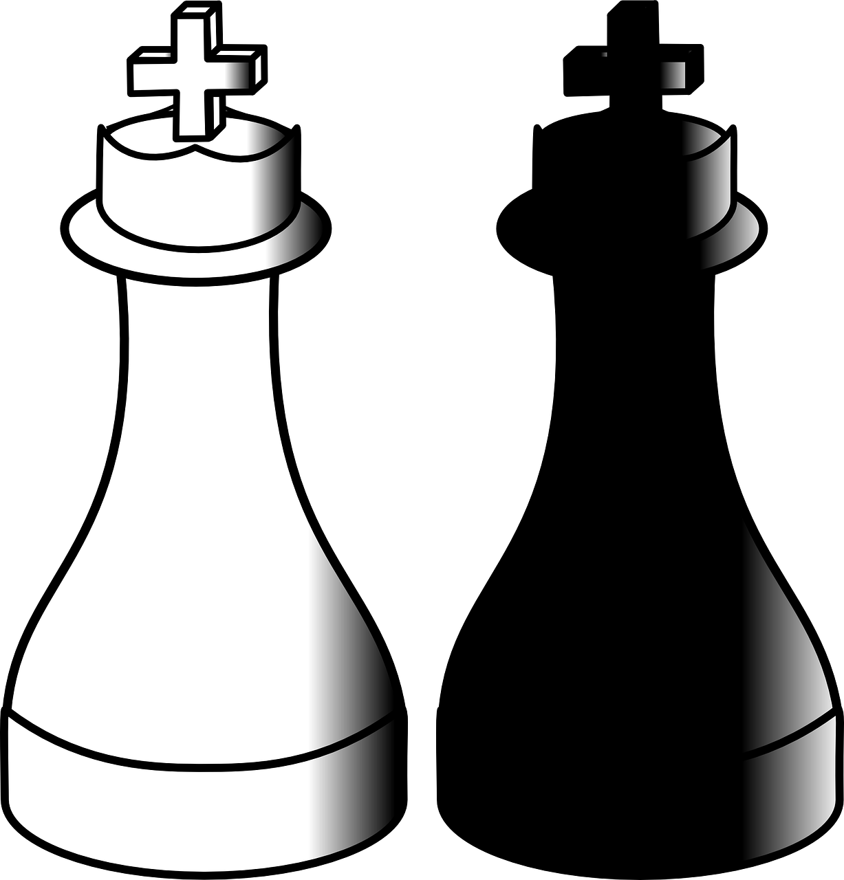Šachmatai, Karaliai, Žaidimas, Vienetai, Juoda, Balta, Strategija, Varzybos, Žaisti, Pergalė