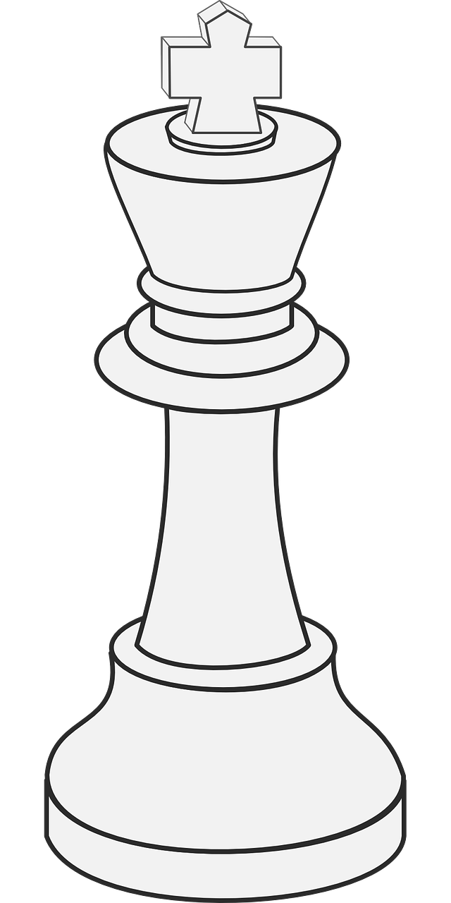 Šachmatai, Karalius, Balta, Meeple, Žaidimas, Strategija, Žaisti, Taktika, Nemokama Vektorinė Grafika, Nemokamos Nuotraukos