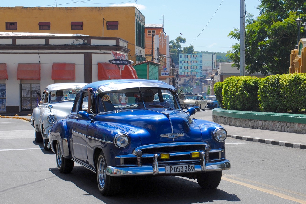 Chevrolet, Senovinis, Vintage, Automobilis, Automobilis, Istorinis, Senamadiškas, Taksi, Kuba, Paradas