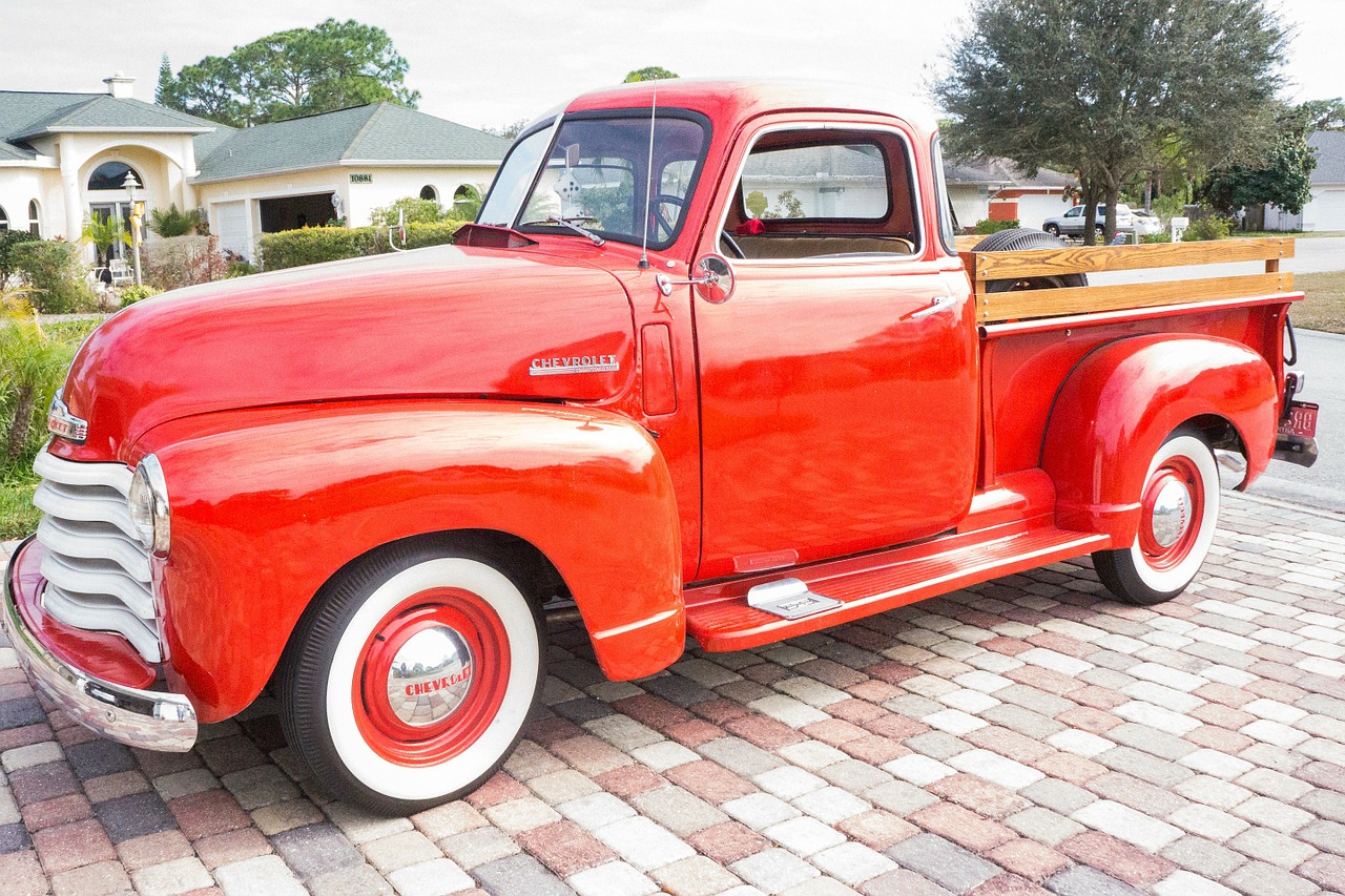 Chevrolet 1947, Sunkvežimis, Paimti, Vintage, Senas, Chevy, Senovinis, Klasikinis, Klasikiniai Automobiliai, Klasikinis Automobilis