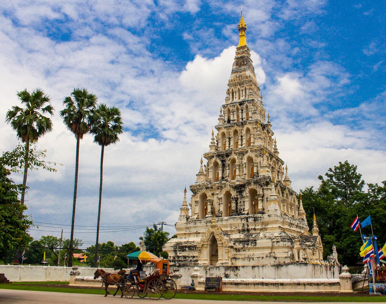 Chiang Mai Tailandas, Pagoda, Turizmas, Tailandas, Wat Chedi Liam, Nemokamos Nuotraukos,  Nemokama Licenzija