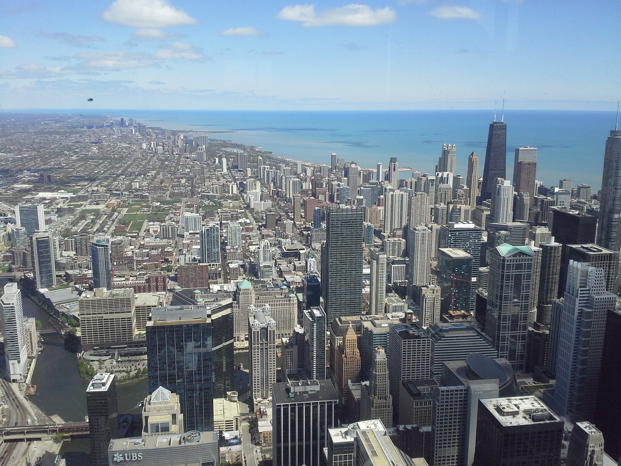 Čigonai, Vaizdas, Miestas, Architektūra, Centro, Dangoraižis, Chicago Skyline, Miesto Panorama, Panorama, Scena