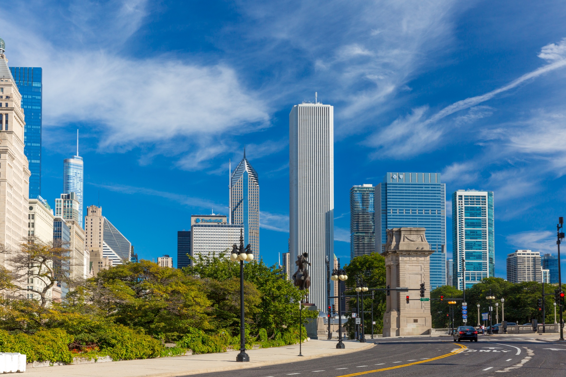 Amerikietis,  Architektūra,  Pastatas,  Pastatai,  Čigonai,  Miestas,  Miesto Panorama,  Diena,  Centro,  Illinois