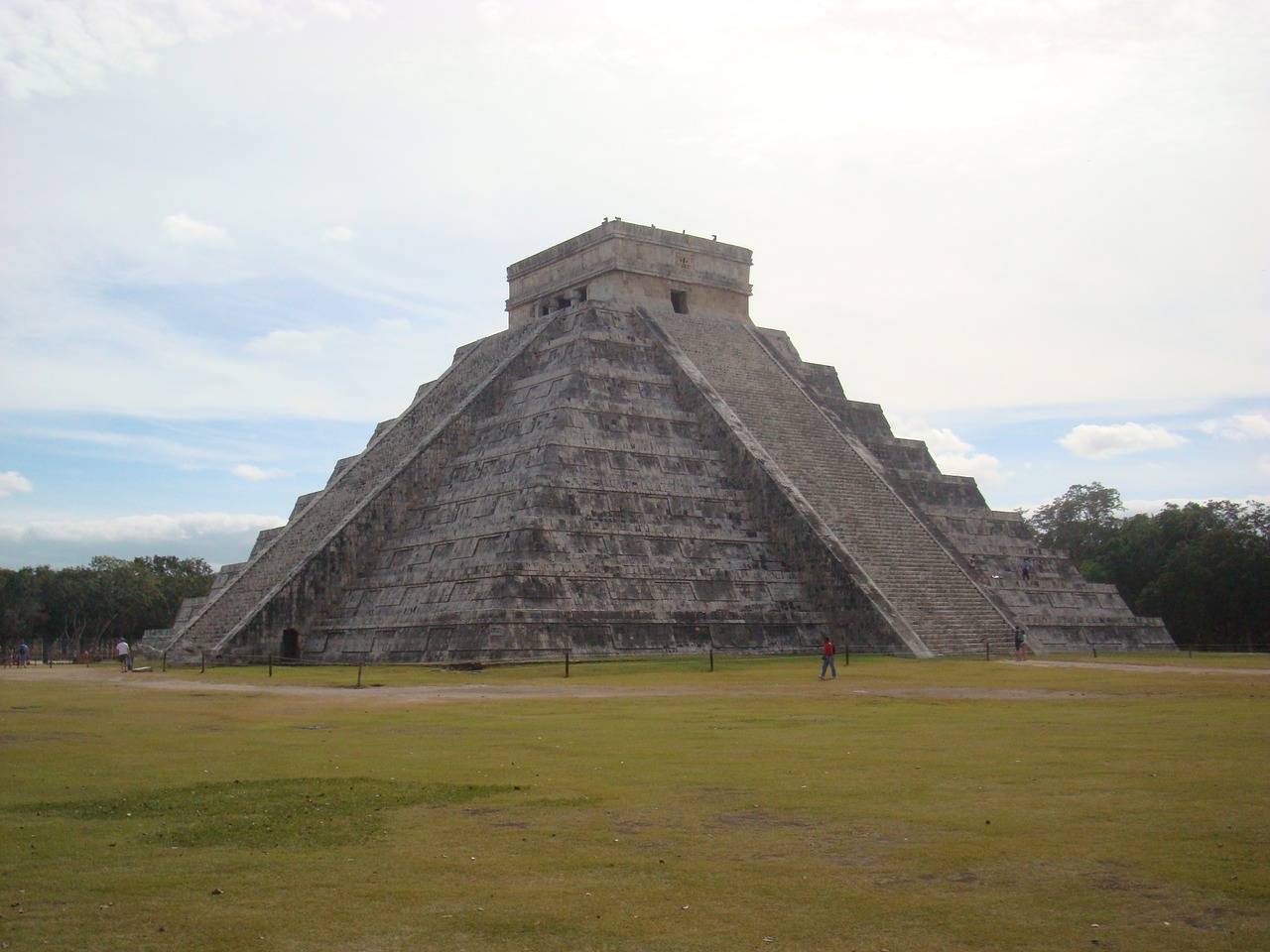 Chichen Itza, Meksika, Saulė, Savaitgalis, Mėlynas, Kultūra, Architektūra, Yukatanas, Maya, Piramidė