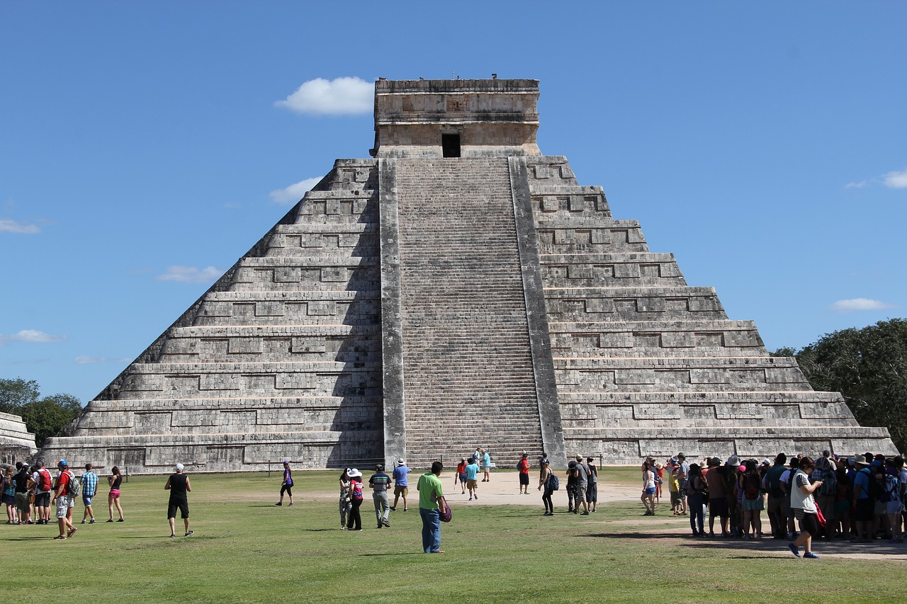 Chichen Itza, Maya, Meksika, Nemokamos Nuotraukos,  Nemokama Licenzija