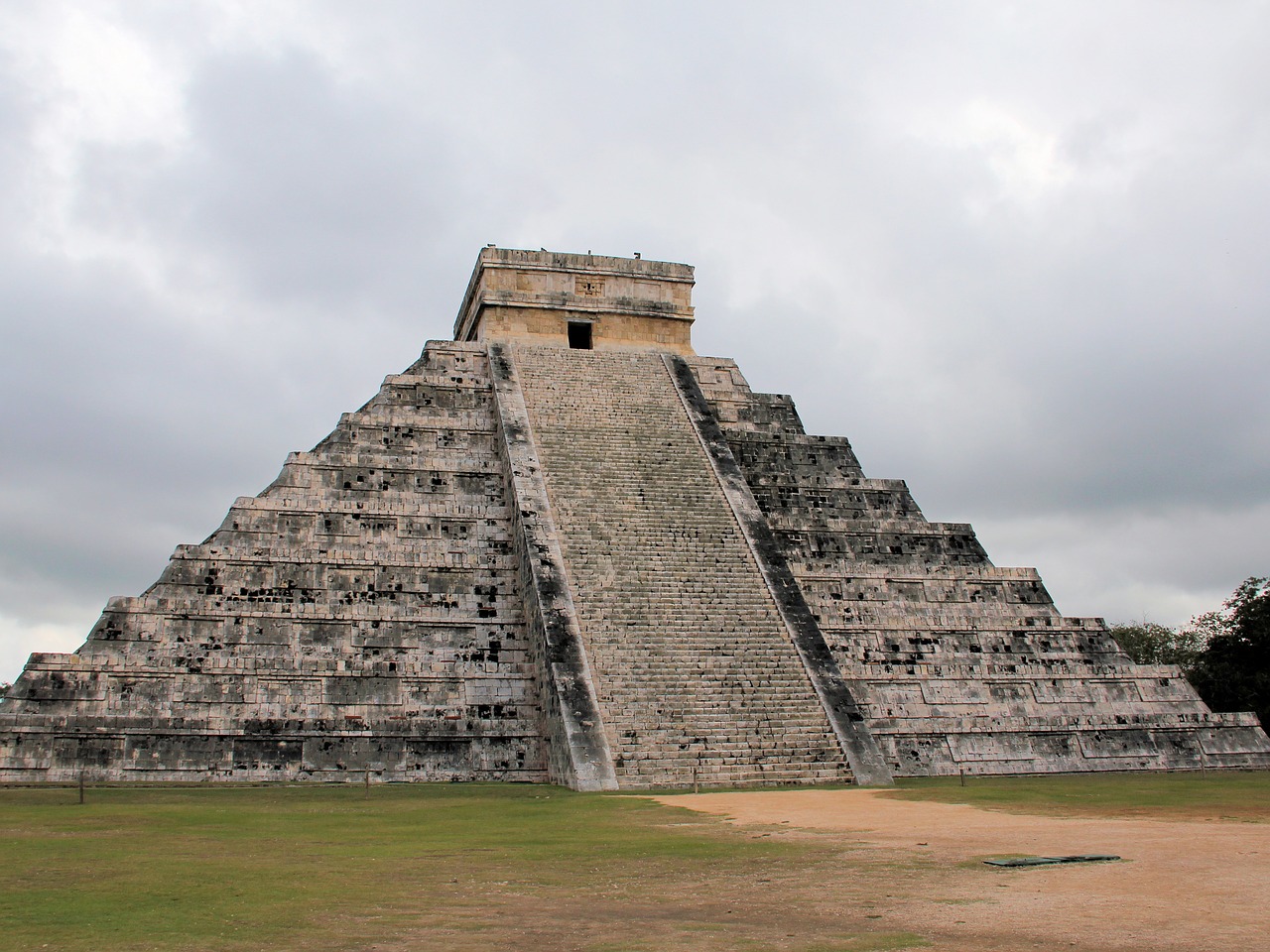 Čichén Itzá, Meksika, Unesco, Pasaulinis Paveldas, Maya, Griuvėsiai, Yucatán, Kukulcano Piramidė, Žingsnis Piramidės, Piramidė