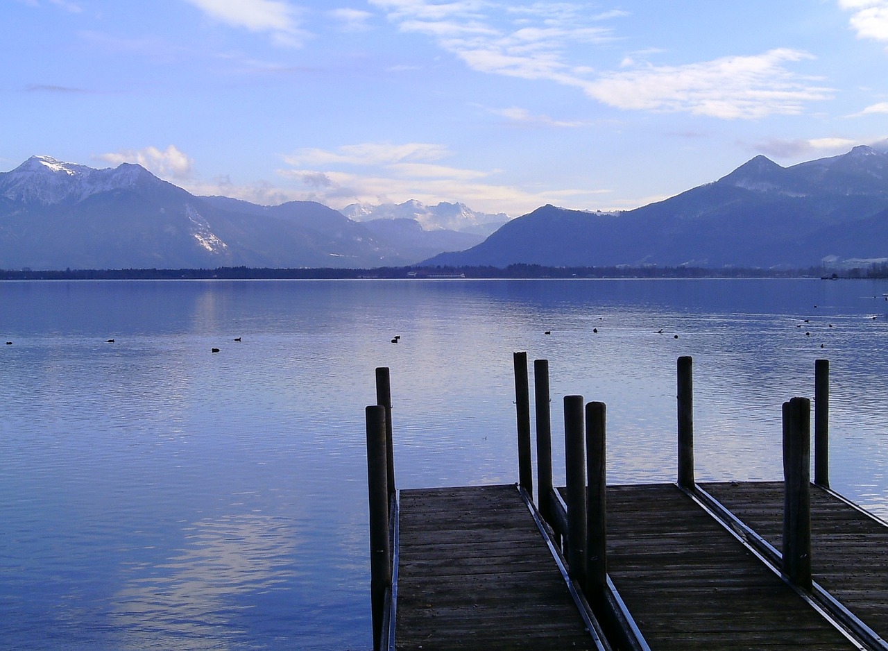 Chiemsee, Prien, Vandenys, Ežeras, Bavarija, Nuotaika, Prieplauka, Nemokamos Nuotraukos,  Nemokama Licenzija