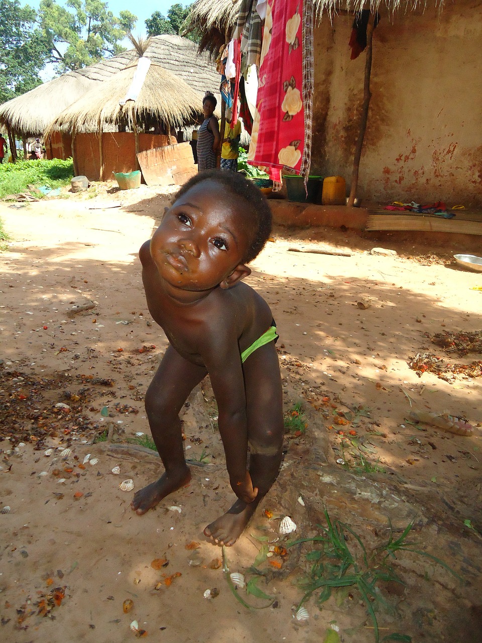 Vaikas, Afrika, Juoda, Nelaimė, Skurdas, Vargšas, Gvinėja, Bisau, Purvas, Nemokamos Nuotraukos