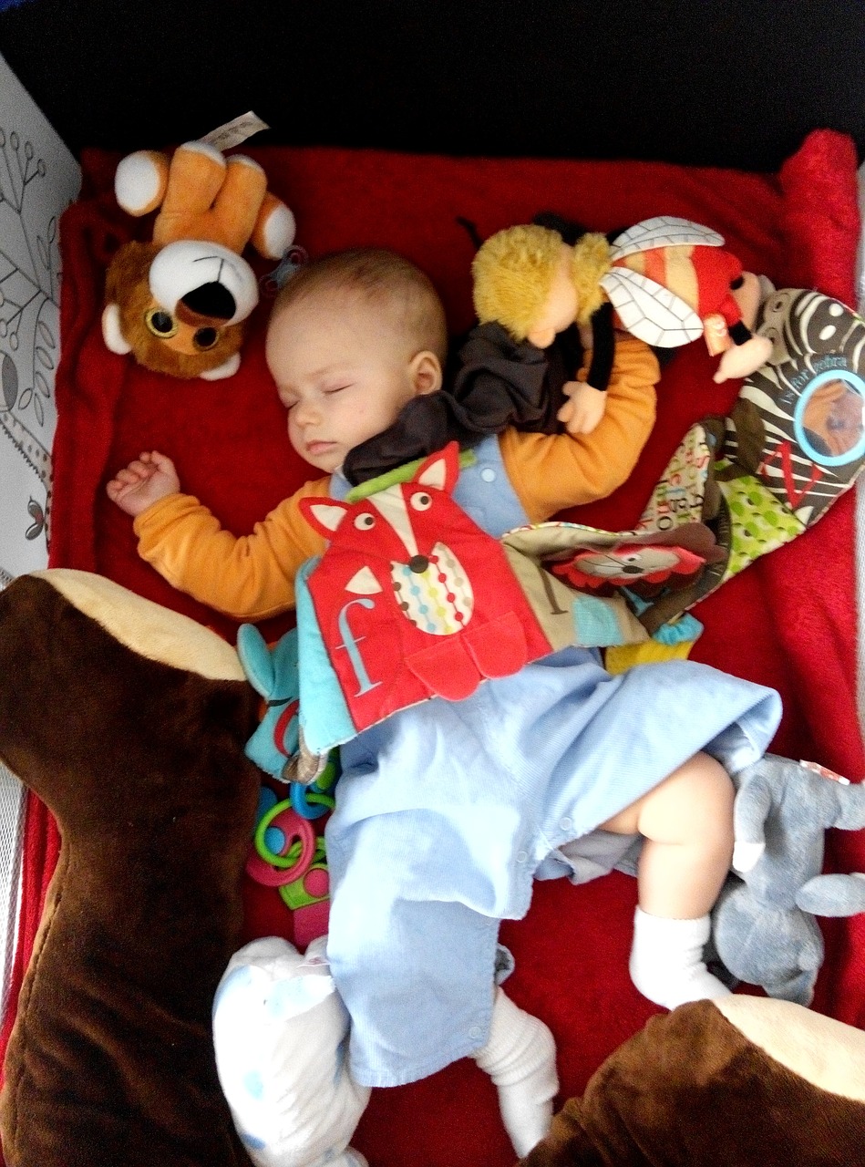 Vaikas, Miegoti, Žaislai, Nemokamos Nuotraukos,  Nemokama Licenzija