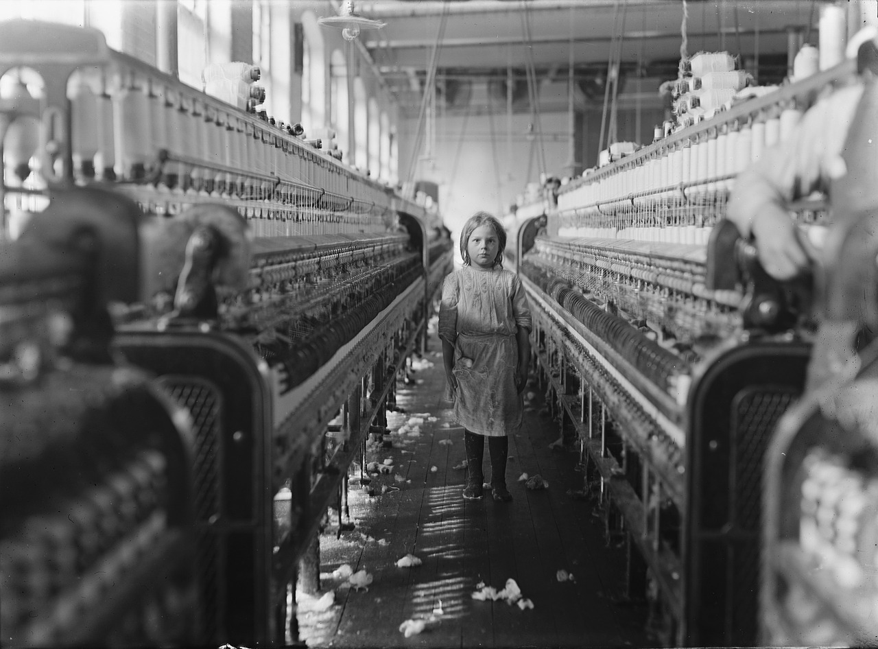 Vaikų Darbas, 1908, Pietų Karolina, Pietūs Patikrintos Linijos, Usa, Jungtinės Valstijos, Vaikas, Mergaitė, Industrializacija, Industrija