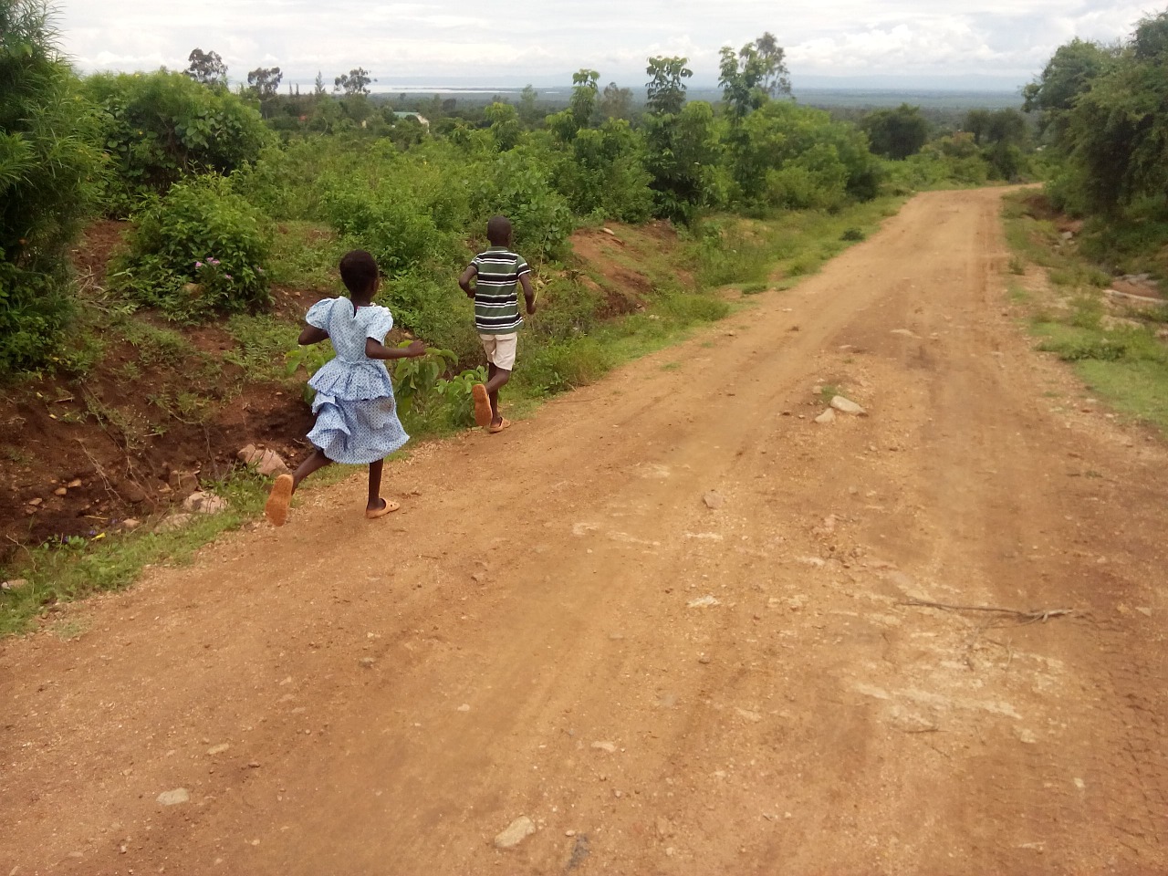 Vaikai, Bėgimas, Kenya, Nemokamos Nuotraukos,  Nemokama Licenzija