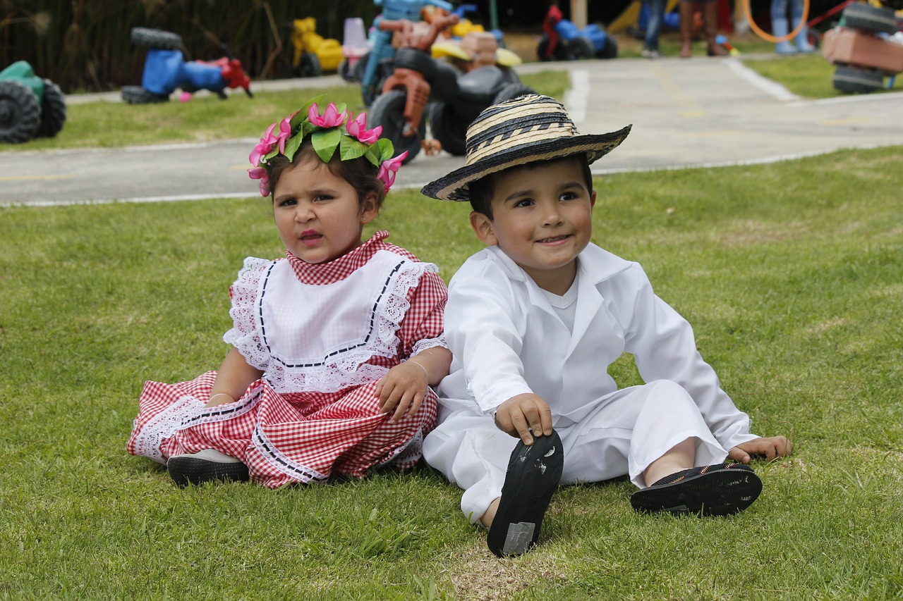 Vaikai, Latino, Folkloras, Šokiai, Pakrantės, Modeliai, Fotografija, Bella, Mergaitė, Amatai