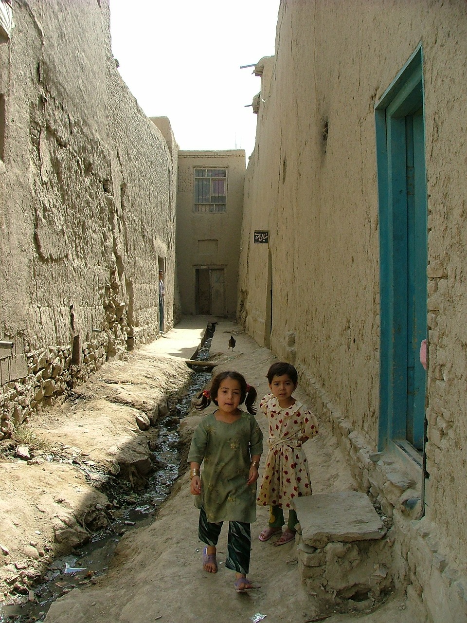 Vaikai, Purvo Namai, Kabul, Skurdas, Nemokamos Nuotraukos,  Nemokama Licenzija