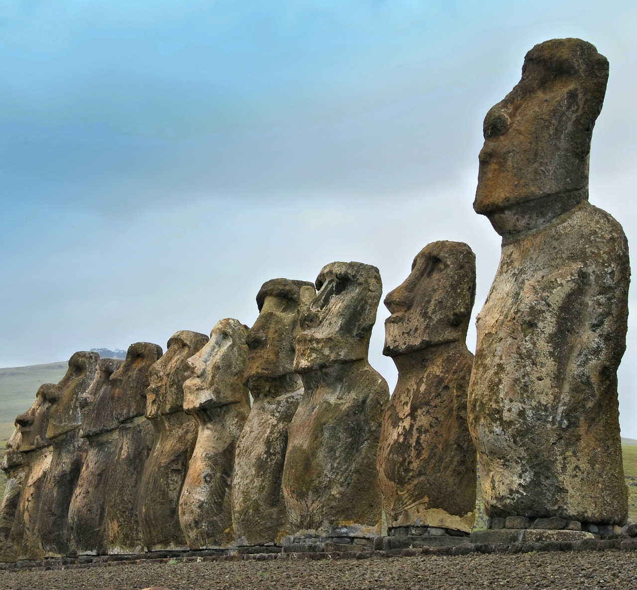 Čile, Velykų Sala, Rapa Nui, Moai, Kelionė, Nemokamos Nuotraukos,  Nemokama Licenzija