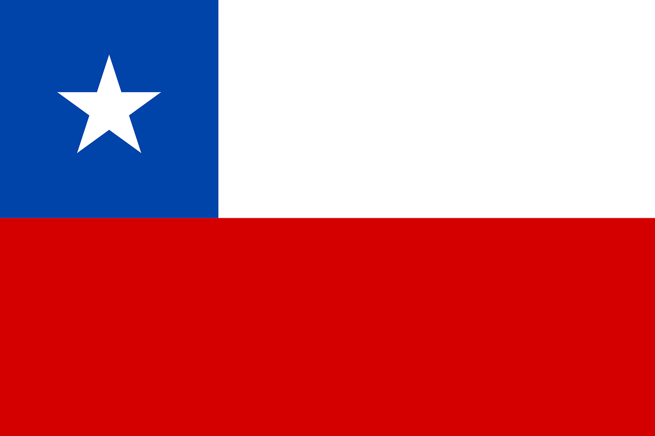 Čile, Vėliava, Pietų Amerika, Nemokama Vektorinė Grafika, Nemokamos Nuotraukos,  Nemokama Licenzija