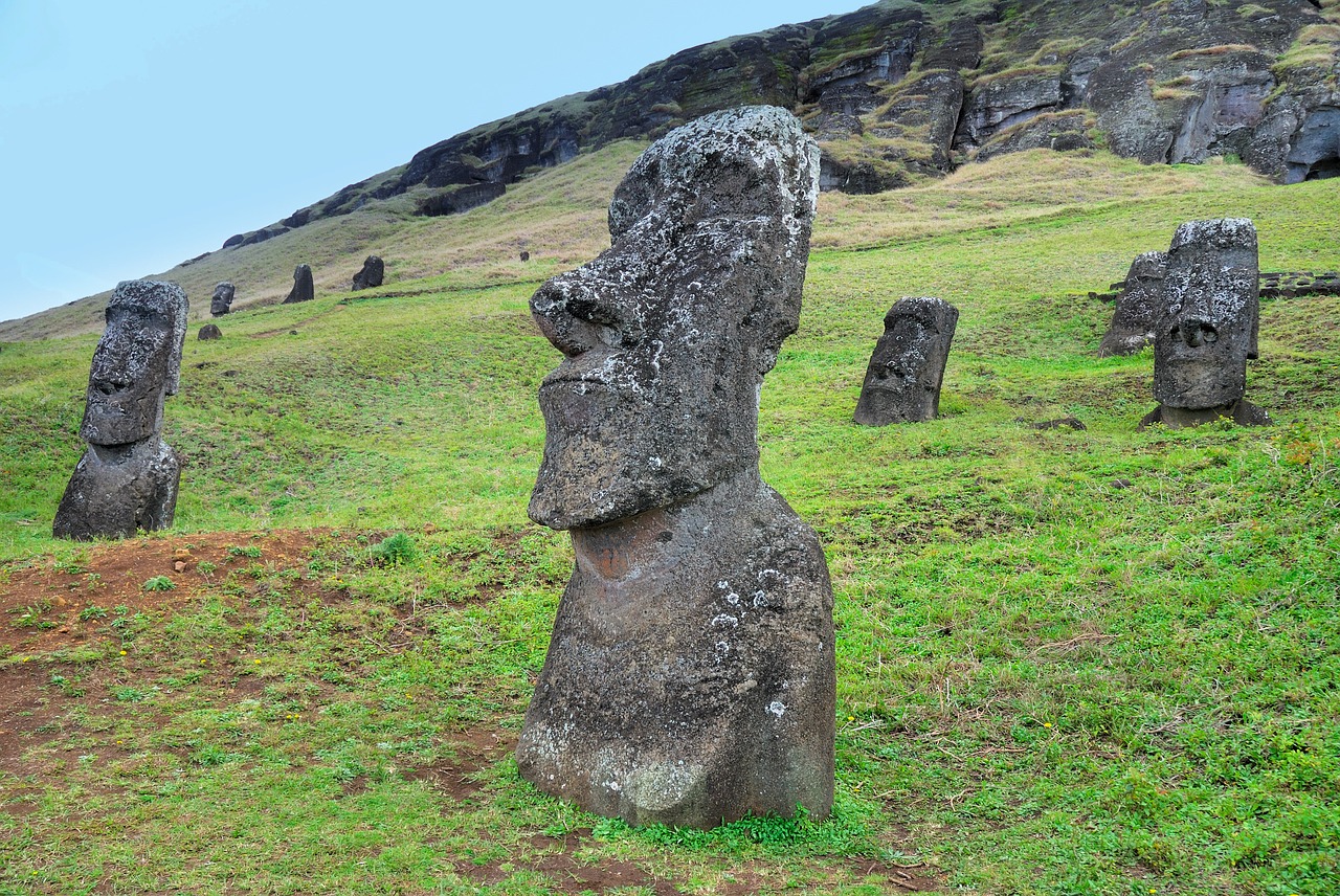 Čile, Velykų Sala, Moai, Rapa Nui, Skulptūra, Nemokamos Nuotraukos,  Nemokama Licenzija