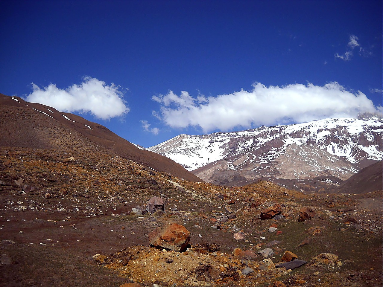 Čile, Kalnai, Kelias, Gipso Rezervuaras, Nemokamos Nuotraukos,  Nemokama Licenzija