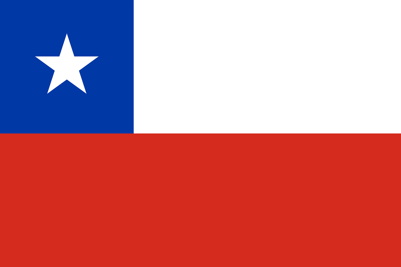 Čile, Mėlynas, Raudona, Vėliava, Tautybė, Nemokamos Nuotraukos,  Nemokama Licenzija