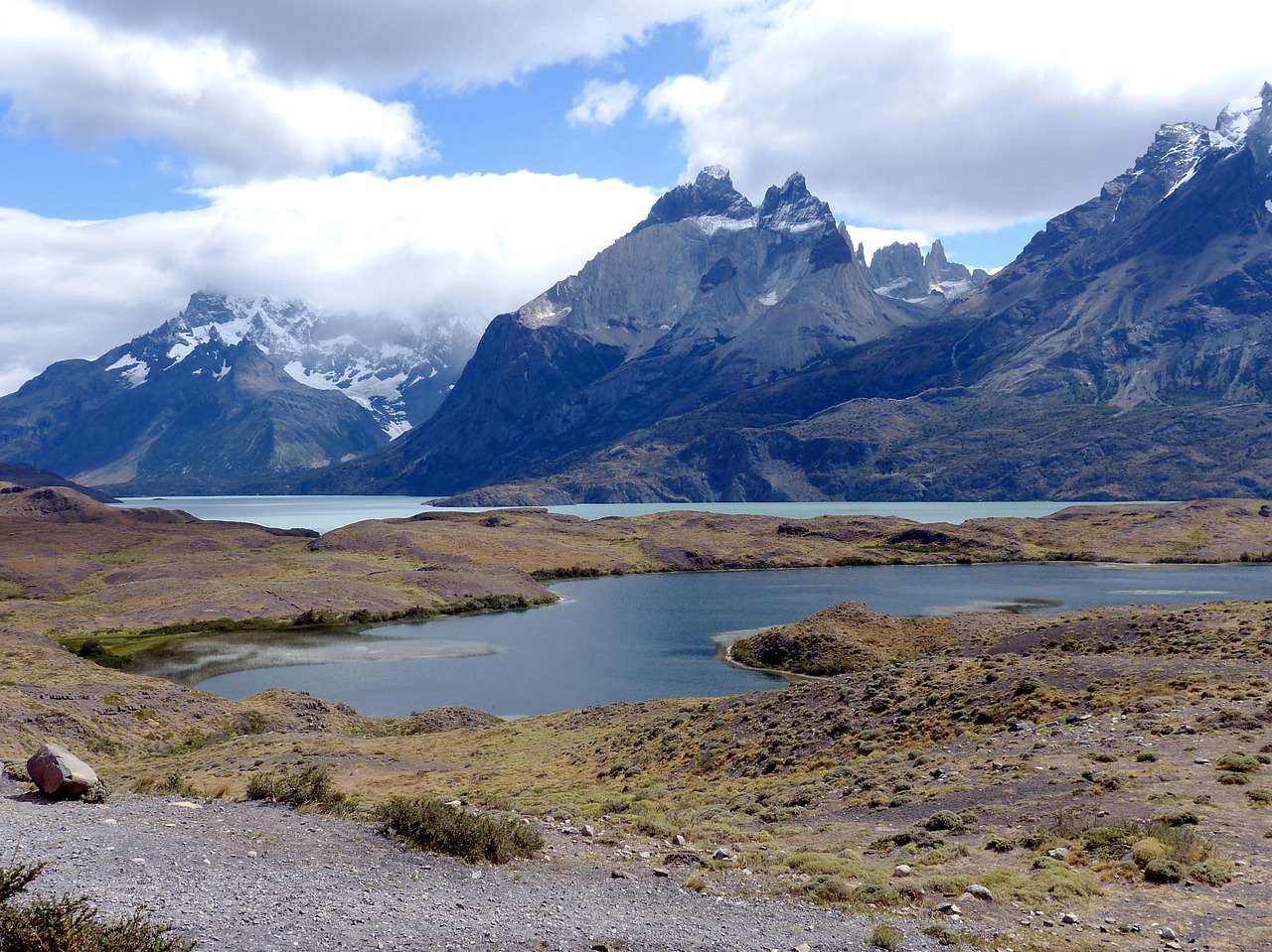 Čile, Pietų Amerika, Patagonia, Kraštovaizdis, Gamta, Torres Del Paine, Nacionalinis Parkas, Unesco, Kalnai, Oro Temperamentas