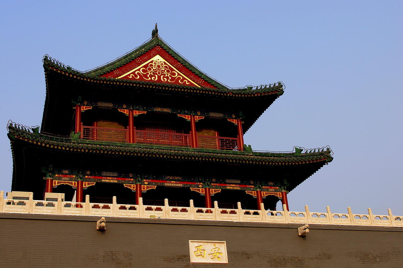 Kinija, Tianjin, Kultūra, Istorija, Miesto Vartų Bokštas, Senovės Architektūra, Istoriniai Pastatai, Nemokamos Nuotraukos,  Nemokama Licenzija