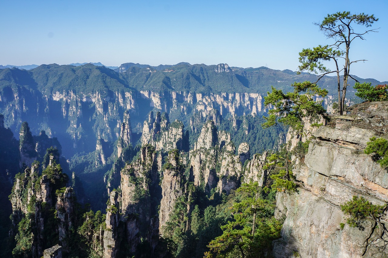 Kinija, Nacionalinis Parkas, Zhangjiajie, Nemokamos Nuotraukos,  Nemokama Licenzija