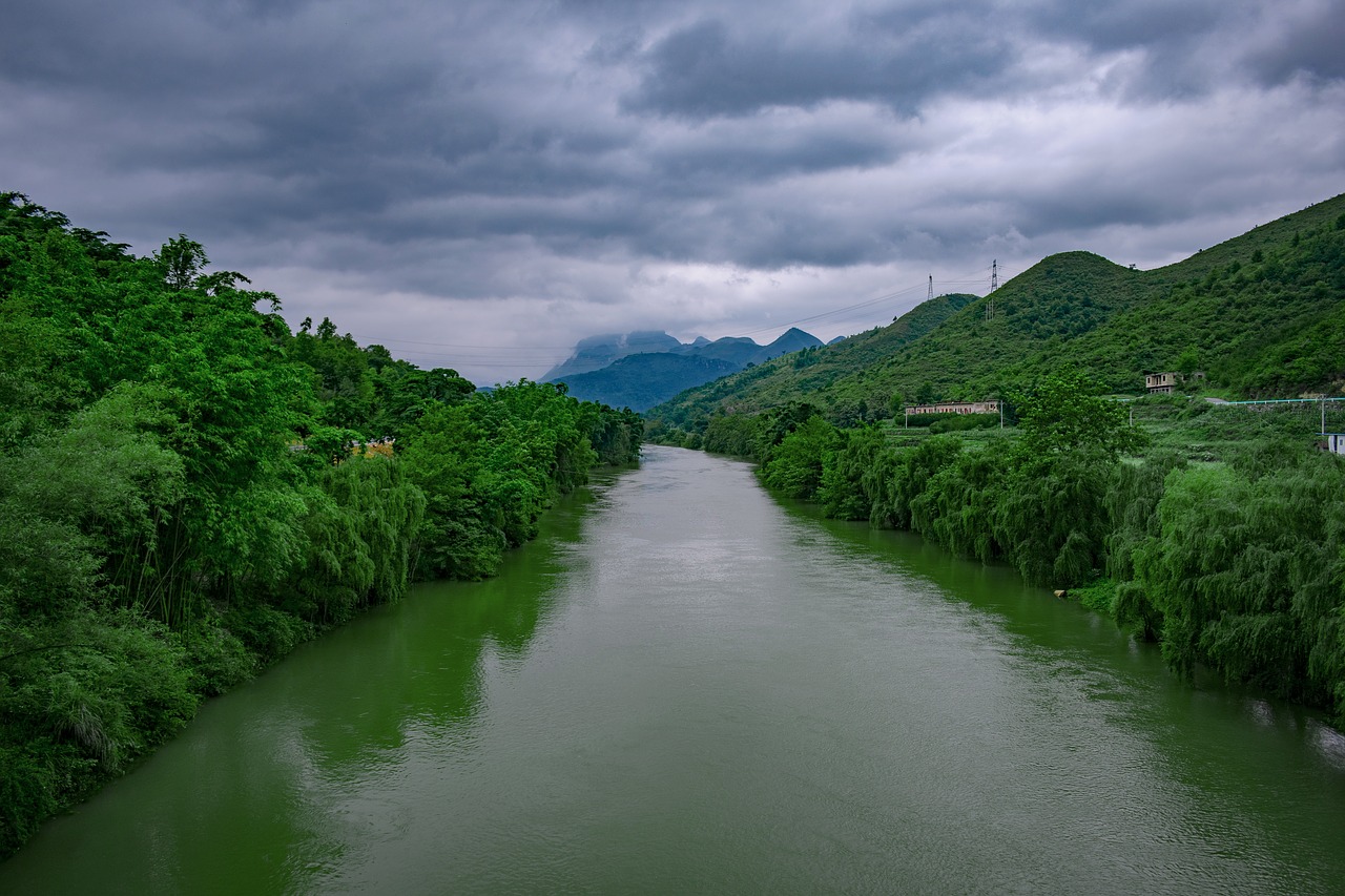 Kinija, Guizhou, Nuo Kraigo, Medžio Miesto Upė, Medžio Miestas Yeosu, Medienos Miestas Lishui Vaizdingas, Nemokamos Nuotraukos,  Nemokama Licenzija