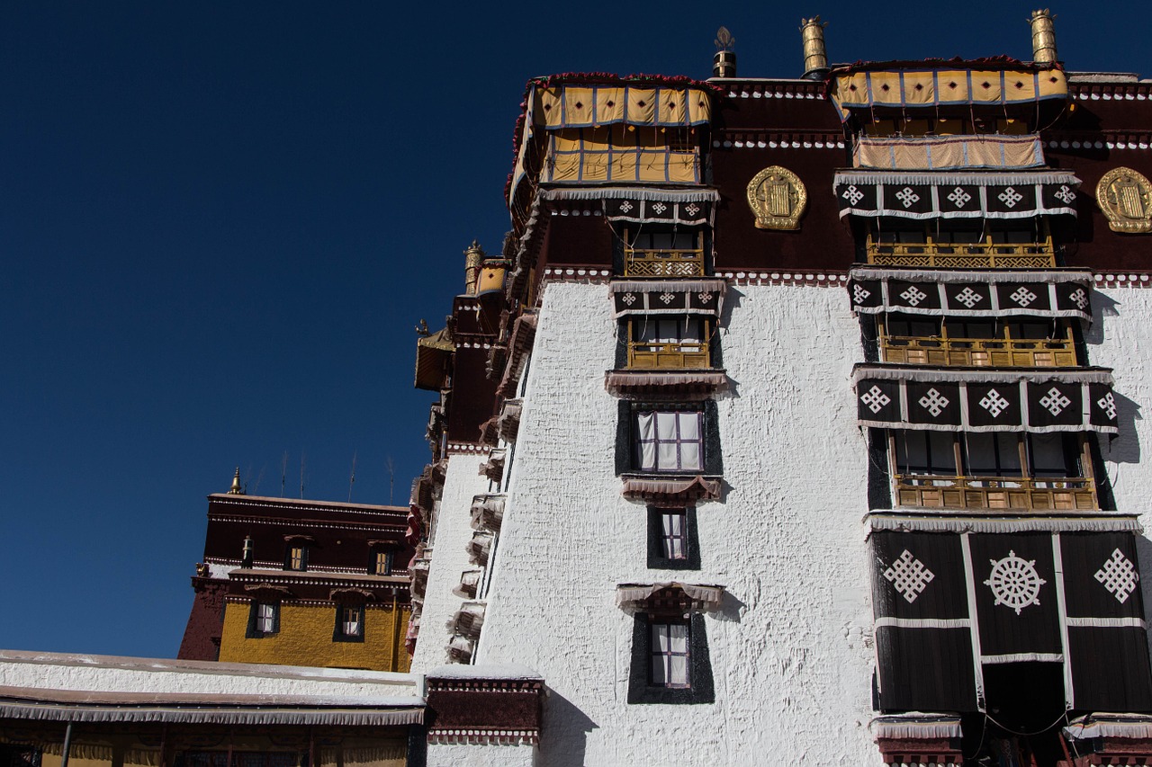 Kinija, Tibetas, Vienuolynas, Tibetietis, Lhasa, Nemokamos Nuotraukos,  Nemokama Licenzija
