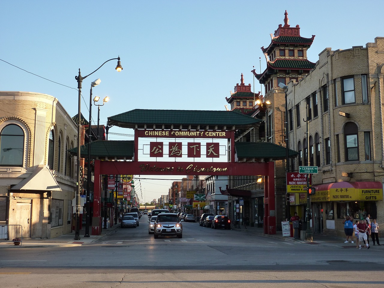 Chinatown, Usa, Jungtinės Valstijos, Illinois, Nemokamos Nuotraukos,  Nemokama Licenzija