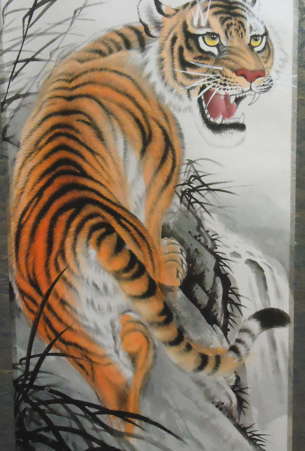 Tigras,  Meno Kūriniai,  Kinai,  Kiniškojo Stiliaus Tigras Menas, Nemokamos Nuotraukos,  Nemokama Licenzija