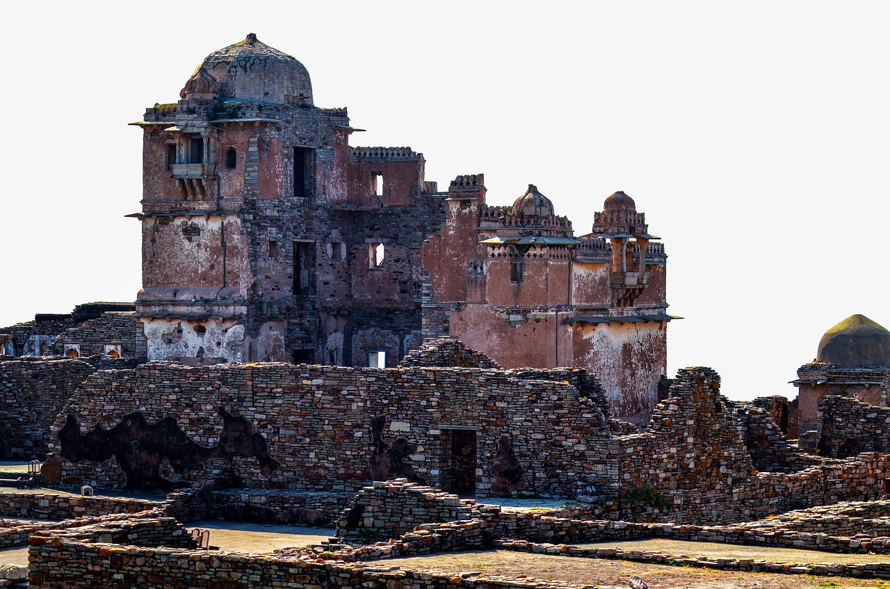 Chittorgarh, Rajasthan, Indija, Asija, Fortas, Rūmai, Senovės, Plyta, Kultūra, Kelionė