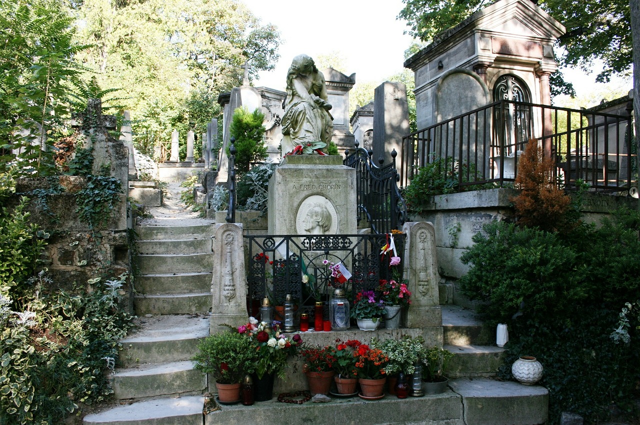 Chopinas, Kapas, Kapinės, Pere Lachaise, Paris, Nemokamos Nuotraukos,  Nemokama Licenzija