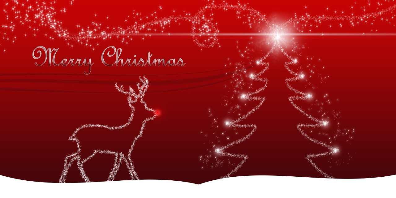 Kalėdos, Kalėdinis Atvirukas, Šiaurės Elniai, Snaigės, Žvaigždė, Kalėdų Motyvas, Kalėdų Sveikinimas, Kalėdų Laikas, Adventas, Briedis