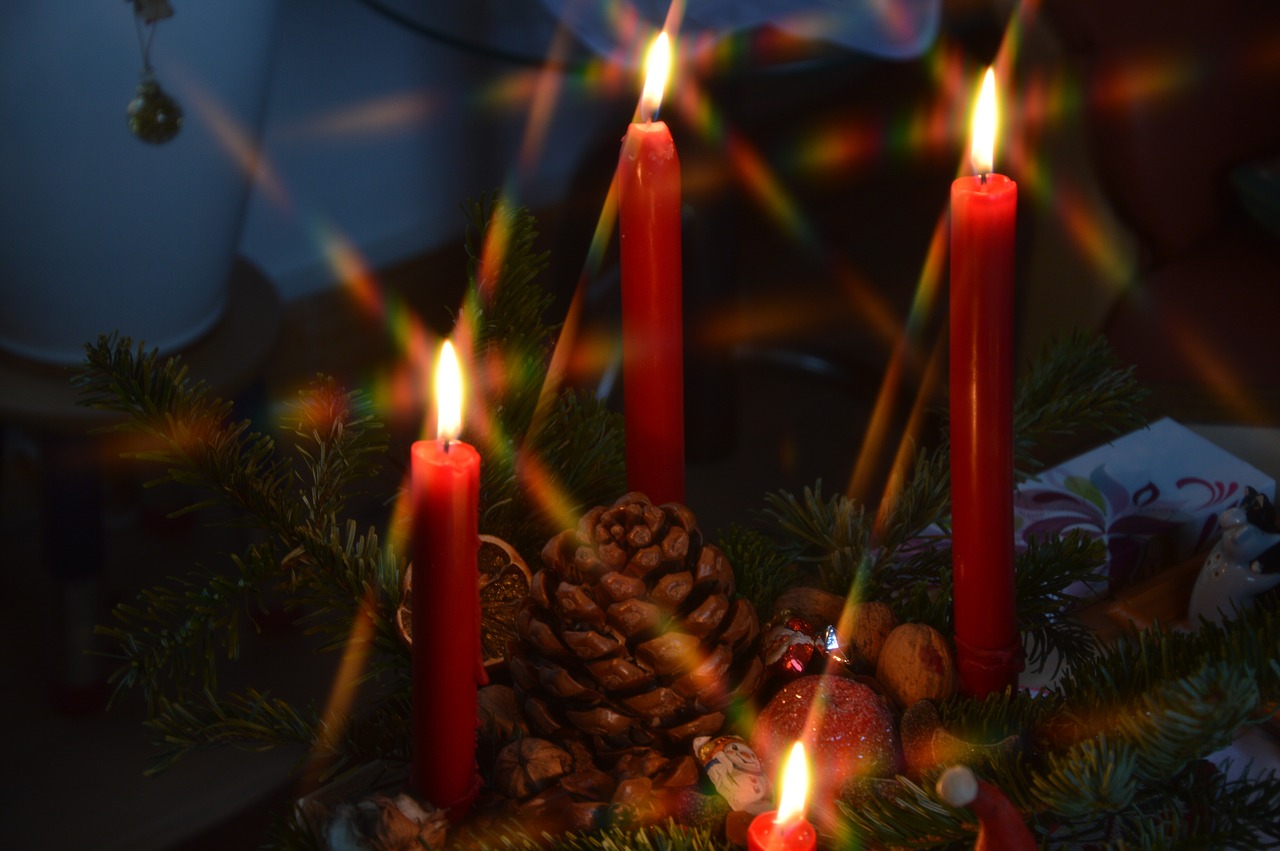 Kalėdos, Žvakės, Sąskaitą, Nemokamos Nuotraukos,  Nemokama Licenzija