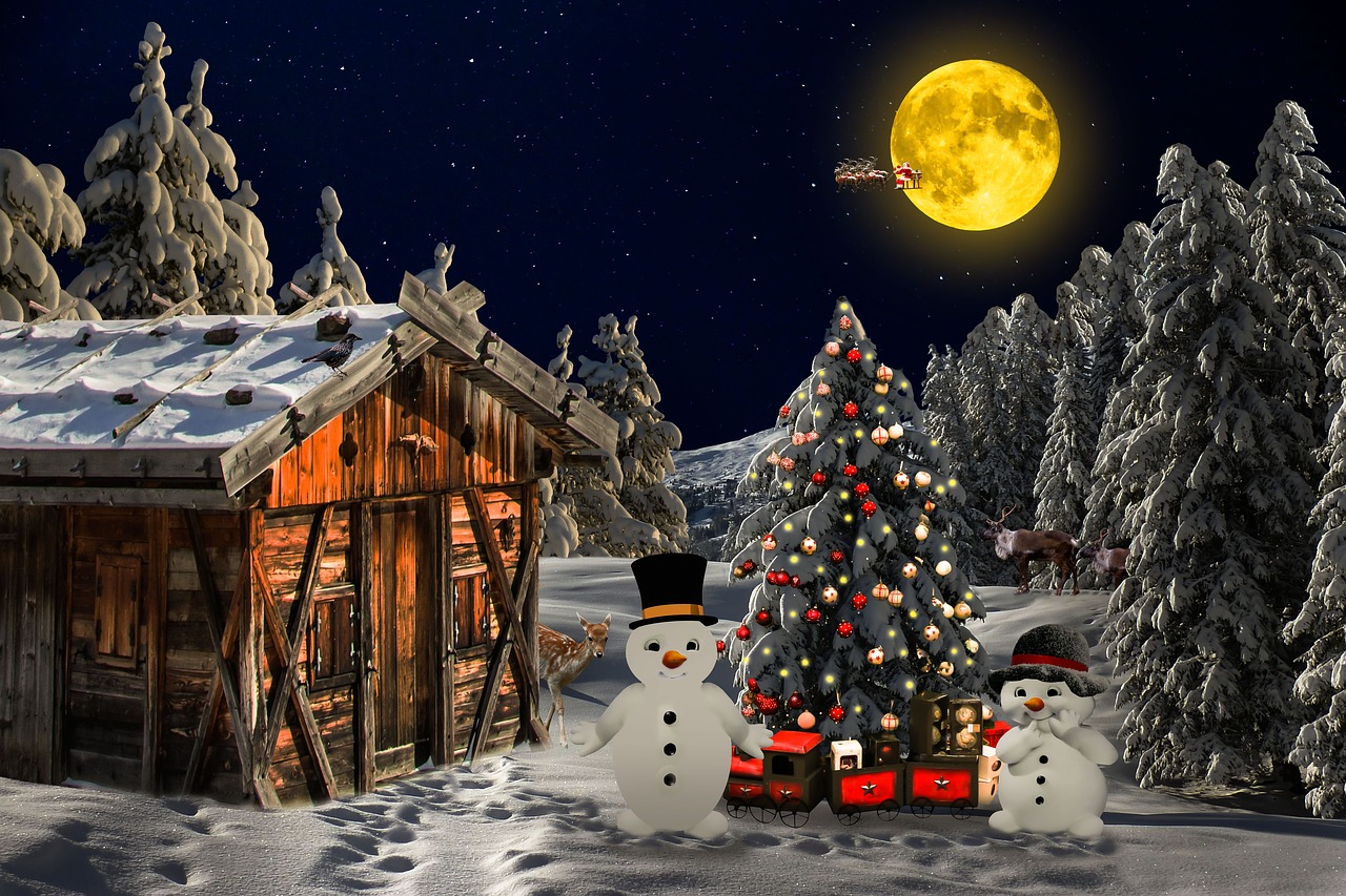Kalėdos, Kalėdų Eglutė, Žiemos Nuotaika, Žiemos Magija, Kalėdinė Dovana, Kalėdų Senelis, Žiemos Scenos, Kūčios, Sniegas, Žiema