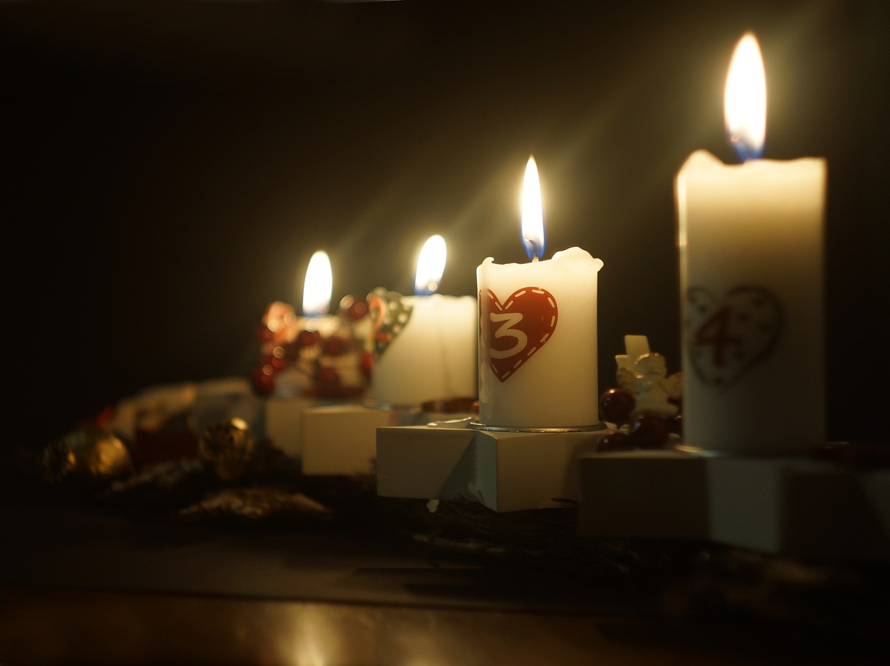 Kalėdos, Žvakės, Adventas, Liepsna, Deginimas Žvakė, Vaškas, Ugnis, Ornamentas, Šviesa, Žvakė
