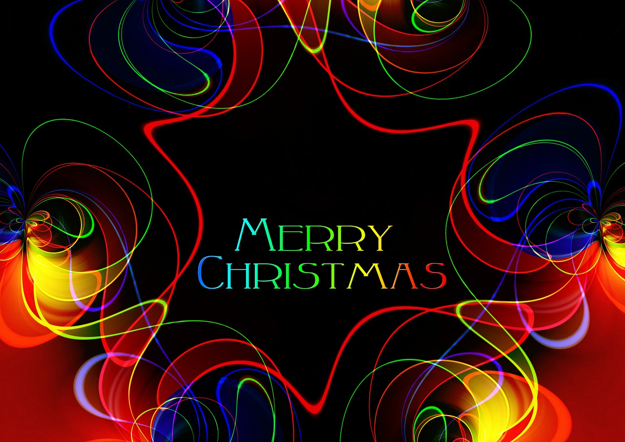 Kalėdos, Kalėdų Sveikinimas, Troškimas, Fraktalas, Simetrija, Modelis, Abstraktus, Chaosas, Chaotiškas, Chaoso Teorija