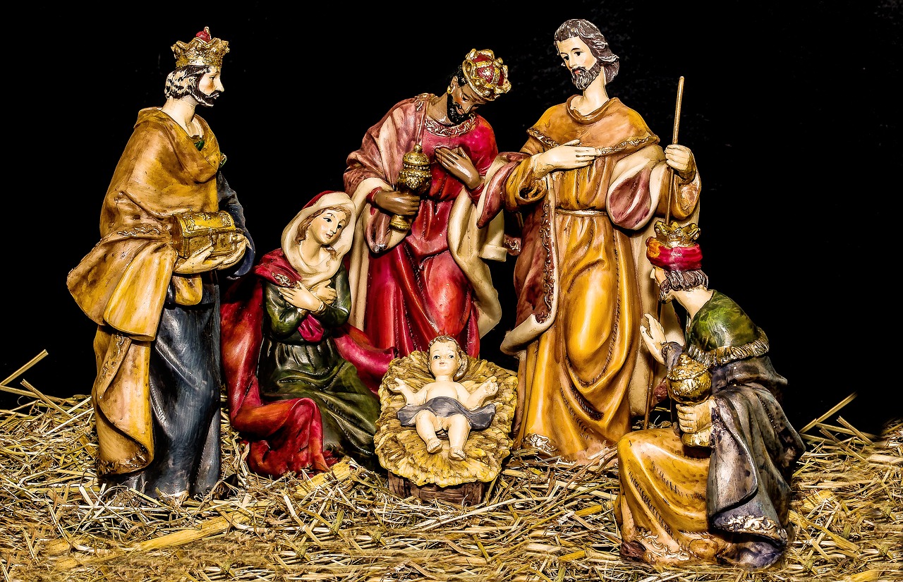 Kalėdų Kepurės Figūrėlės, Jėzaus Vaikas, Jėzaus Gimimas, Marija, Josefas, Jėzus, Šventieji Trys Karaliai, Kareivystės Scenos, Skaičiai, Adventas