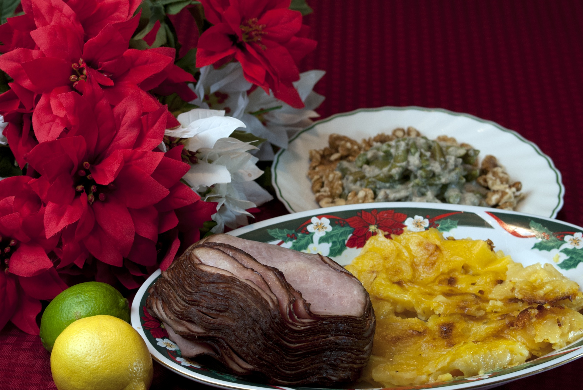 Kalėdos,  Xmas,  Šventė,  Atostogos,  Poinsettia,  Apdaila,  Vakarienė,  Atostogų & Nbsp,  Vakarienė,  Kalėdų & Nbsp