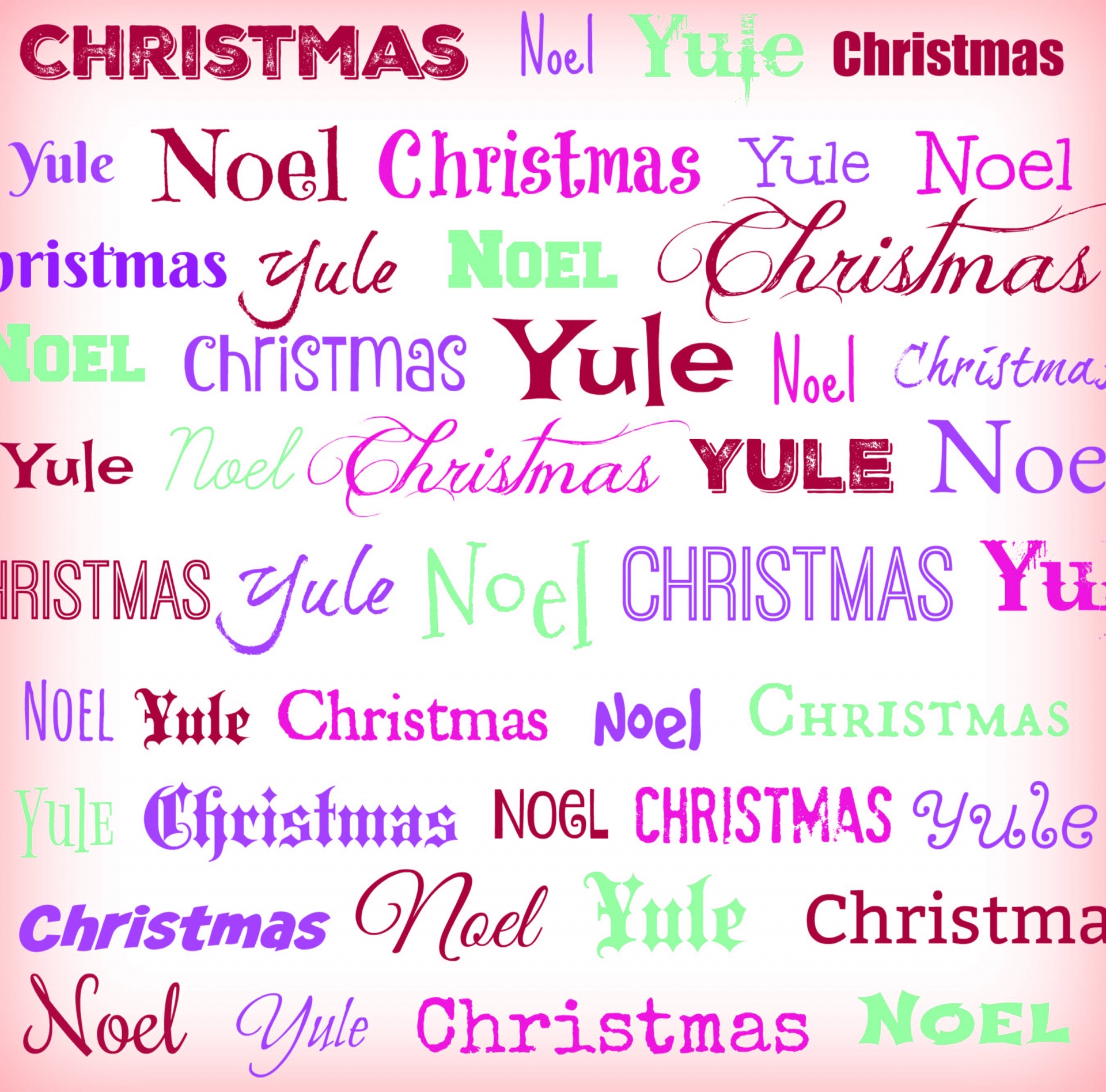 Kalėdos,  Xmas,  Šventė,  Sezoninis,  Žodžiai,  Šriftai,  Rožinis,  Mėlynas,  Yule,  Noel