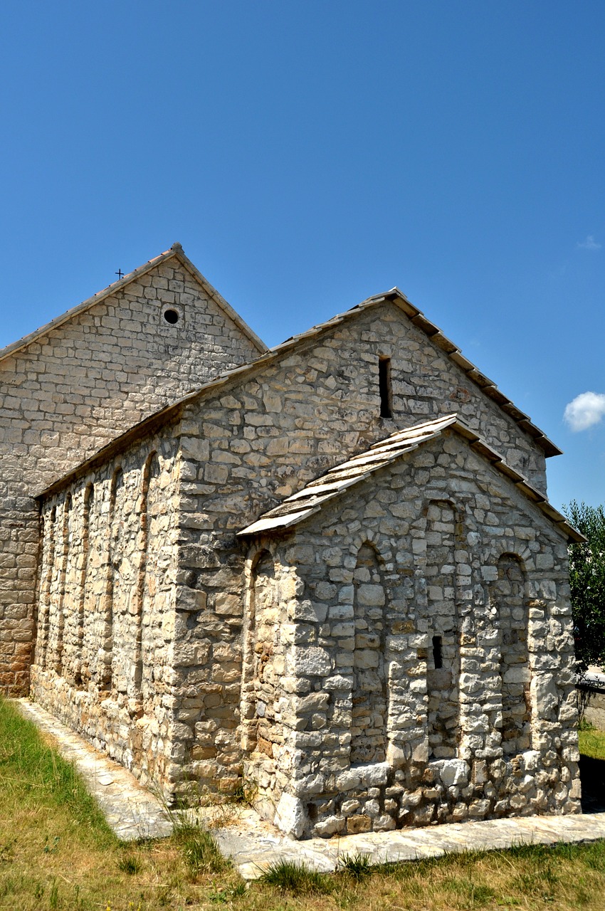 Bažnyčia, Ciovo, Trogiras, Kroatija, Unesco, Europa, Architektūra, Viduržemio Jūros, Istorinis, Dalmatija